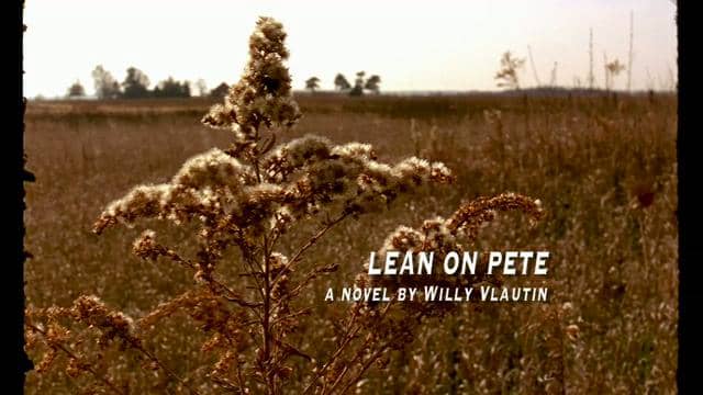 Lean on Pete book trailer - Willy Vlautin on Vimeo