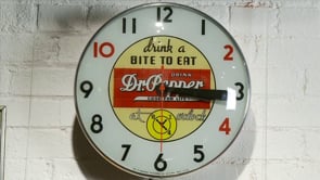Dr Pepper Clock Exhibit