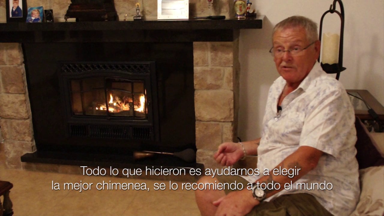 Opinión de clientes ingleses de Chimeneas Sirvent en Alicante