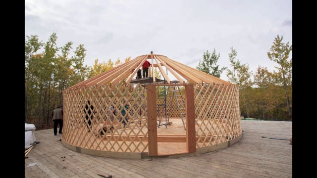 34ft. Yurt Construction in Yukon (Canada)

Yurt: Nomad Shelt