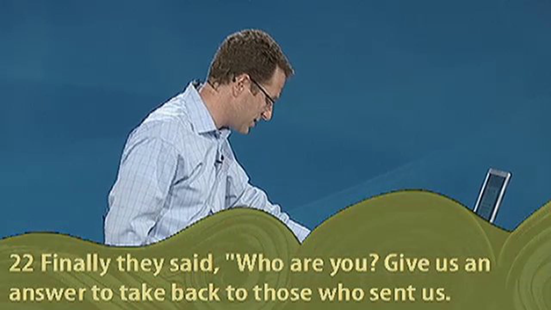 HFBC Message: Part 1: What's Your Point? (John 1:19-34)