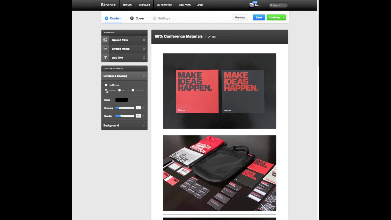 How To Upload Work on Behance