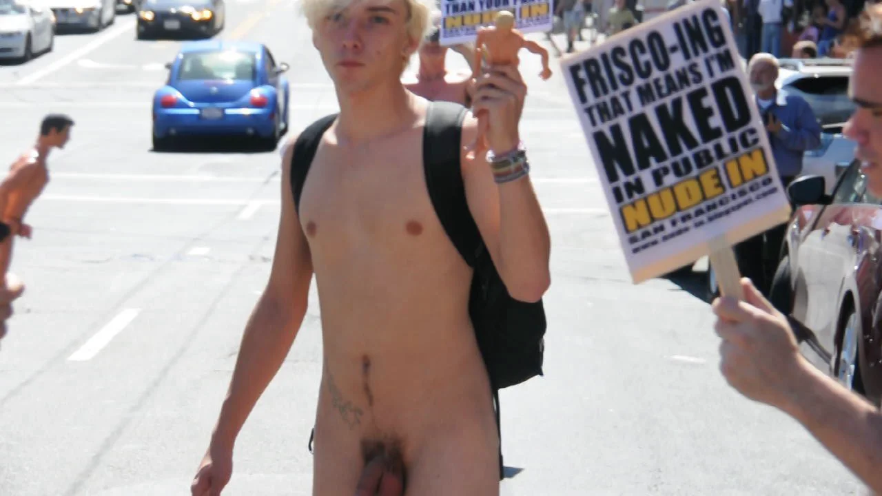 Nude Protest in the Castro
