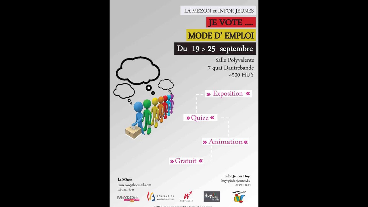 Je Vote Mode d'Emploi