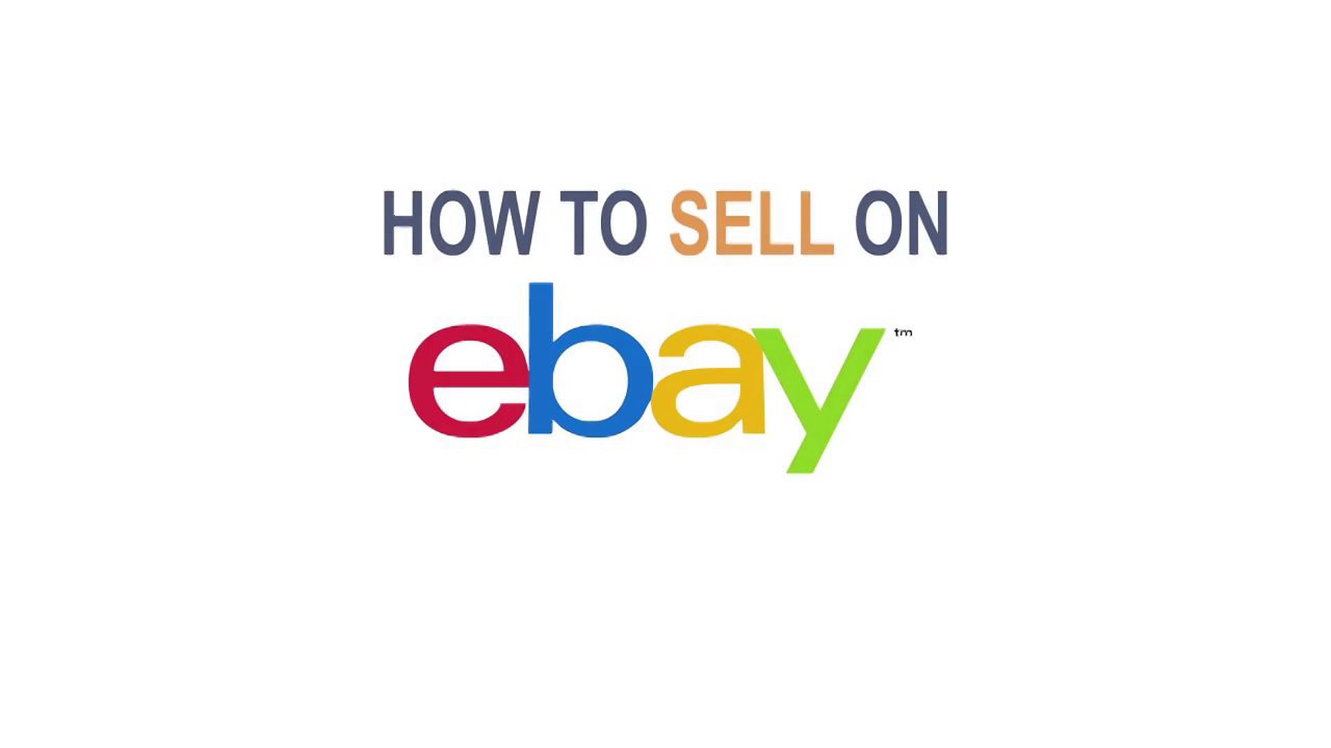 How to sell on eBay!