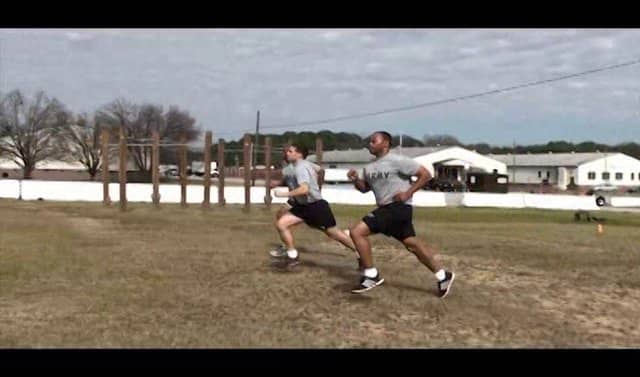 Military Movement Drill 2 - 3 Crouch Run on Vimeo