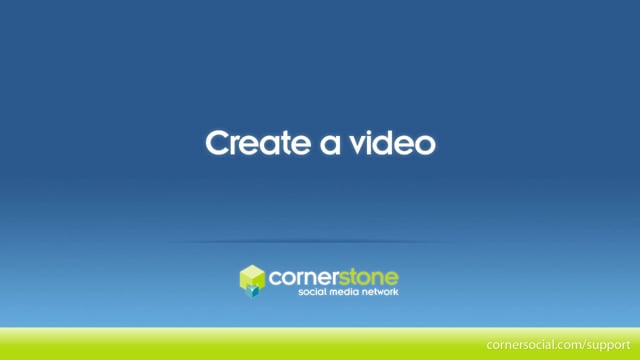 Cornerstone - Video module on Vimeo