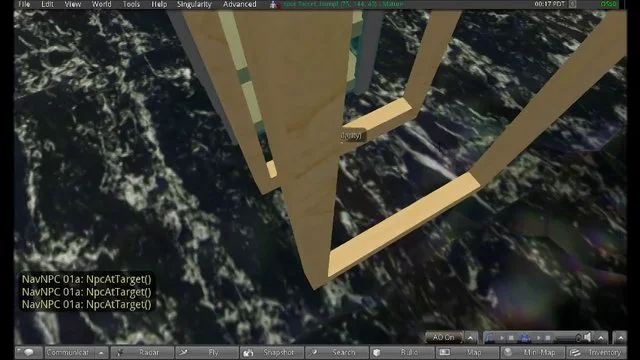 3D navigation for OpenSimulator on Vimeo