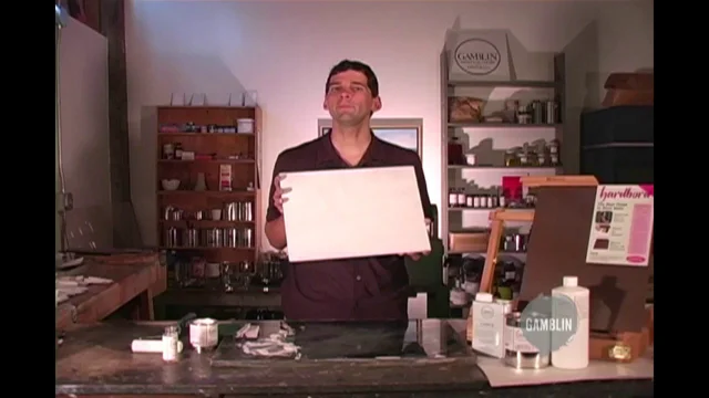 How to varnish an oil painting with Gamvar 