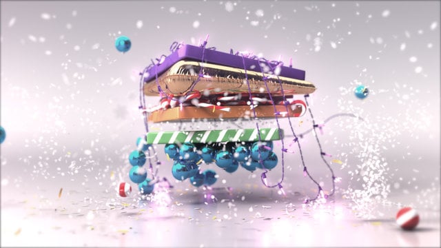 mvsm and bt vision christmas - motion graphics