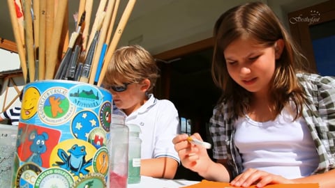 Kinderbetreuung im Hotel Forsthofgut - Spaß und Entspannung