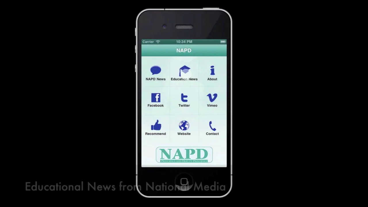 NAPD Cross Platform Smartphone App on Vimeo