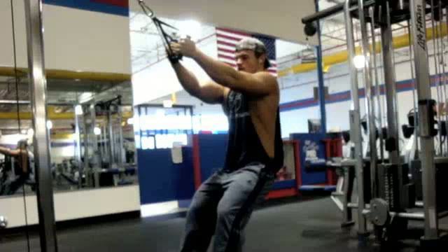 Standing High-Cable Rows on Vimeo