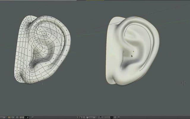 Modeling a Head in Blender - Part 4 (Modeling the Ear) on Vimeo