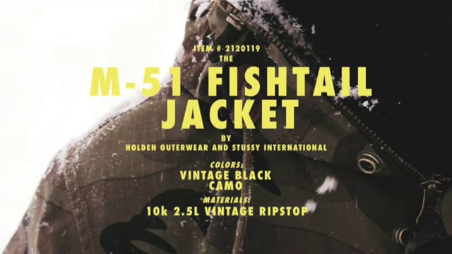 Stussy x Holden M-51 Fishtail Jacket