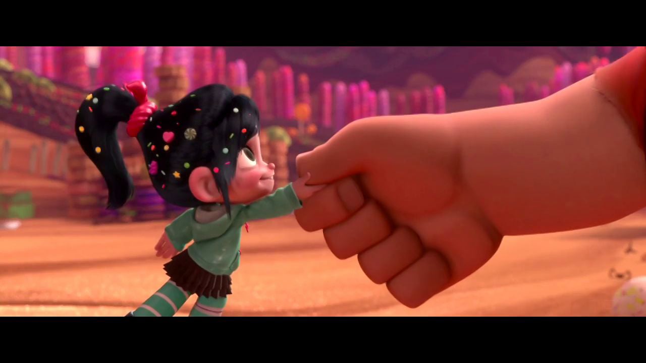 Wreck It Ralph clip Ralph and Vanellope make a deal