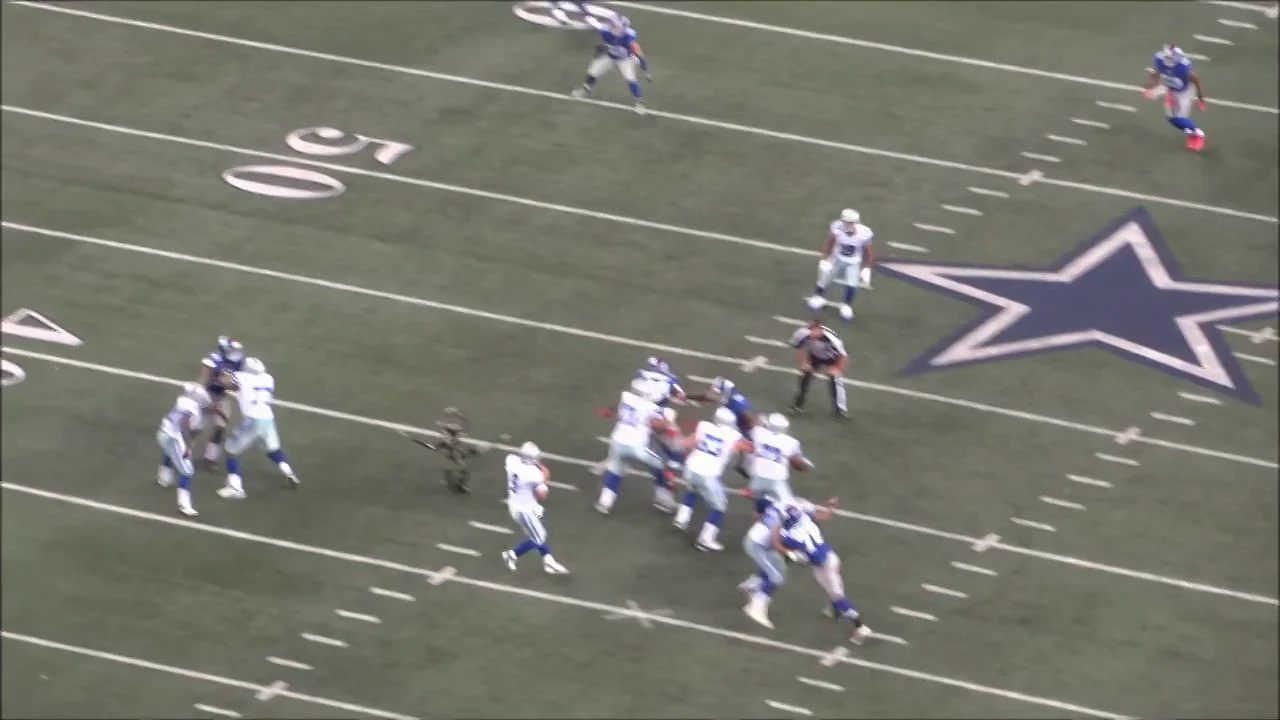 A Game of Inches! (Giants vs. Cowboys 2012, Week 8) 