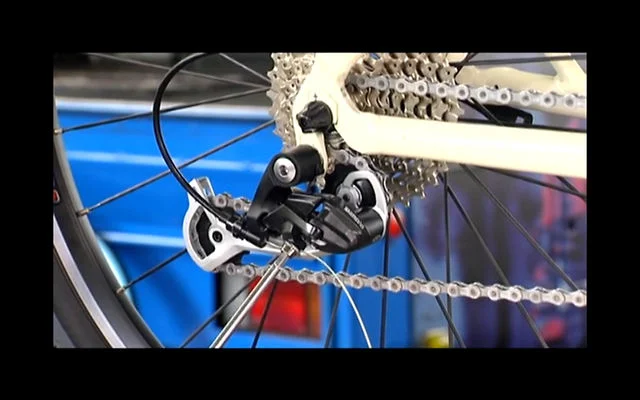 Adjusting shimano best sale alivio rear derailleur