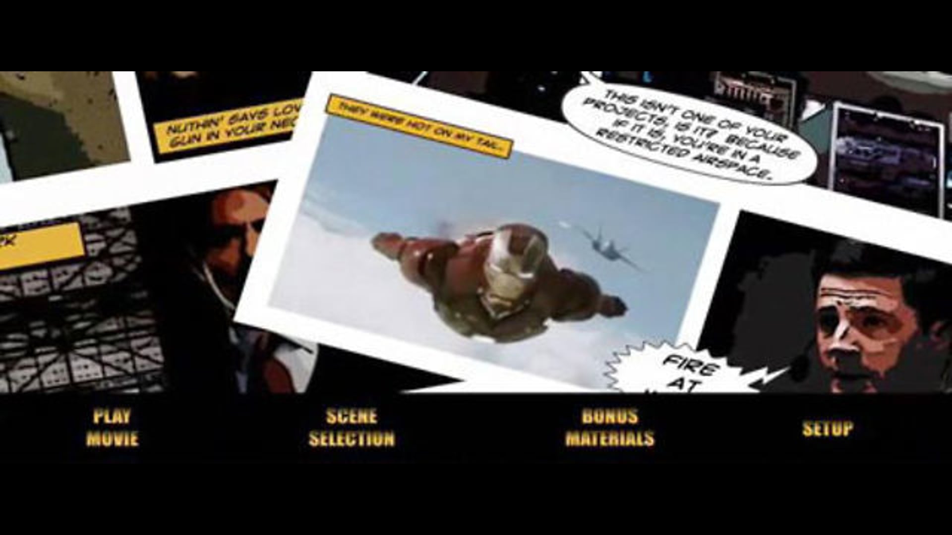 IronMan DVD Menu (Proof of Concept)