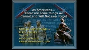 The Waco Vietnam Memorial