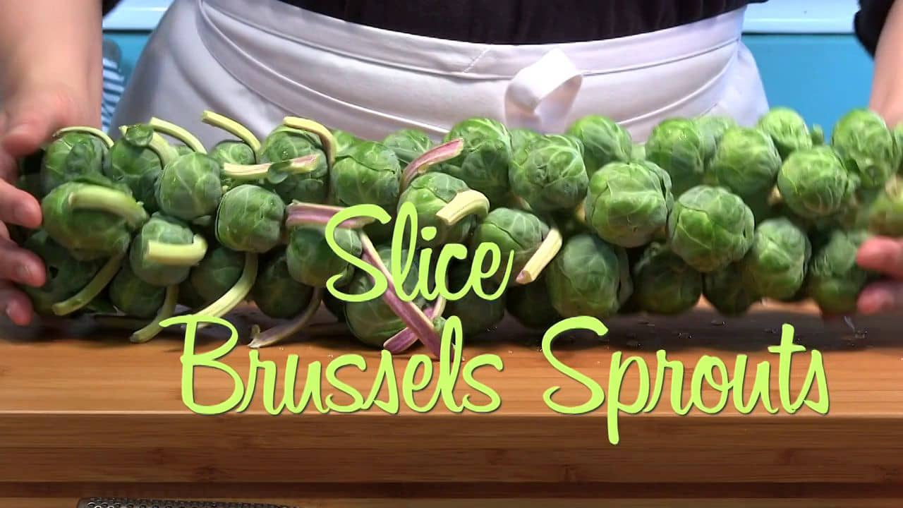 How to Thinly Slice Brussels Sprouts on Vimeo