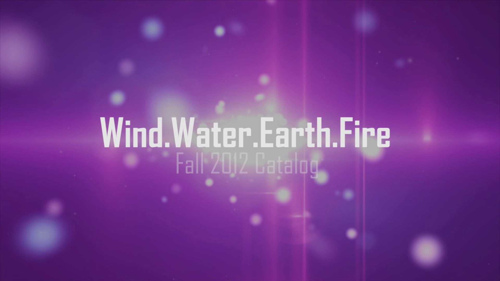 Earth Wind Fire Water Fashion Shoot