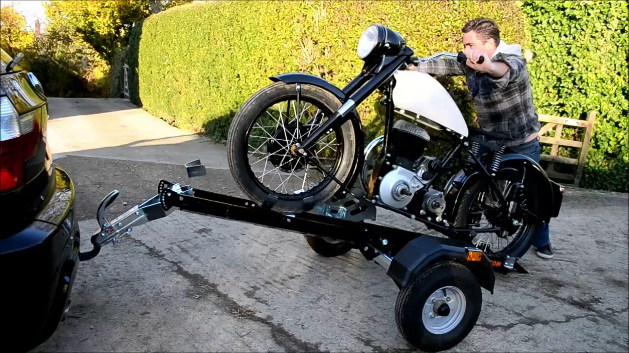 Motolug motorcycle store trailer for sale