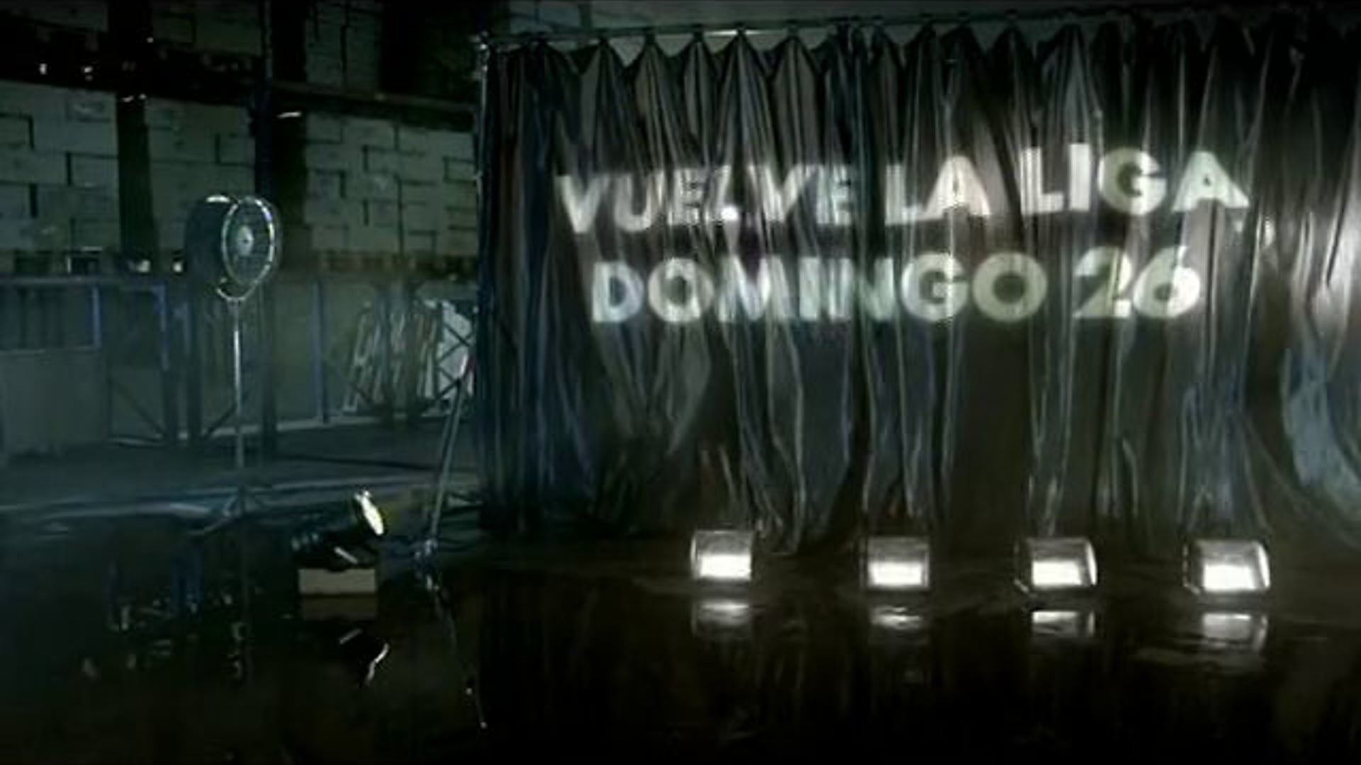 Vuelve la liga. Canal+. Making of