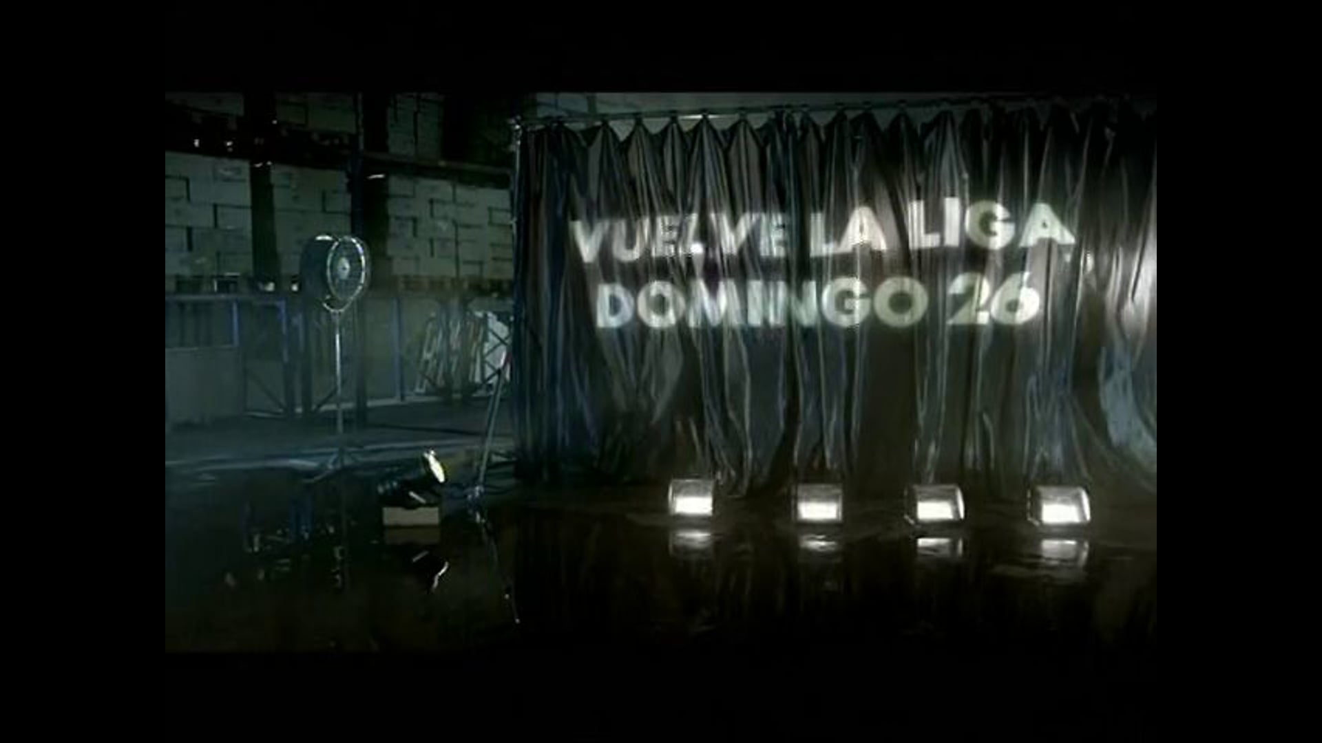 Vuelve la liga. Canal+. Making of