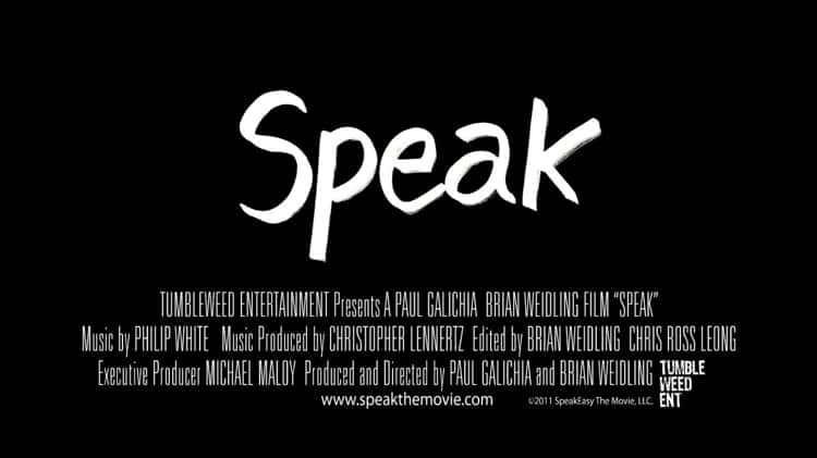 Speak - Official Trailer on Vimeo