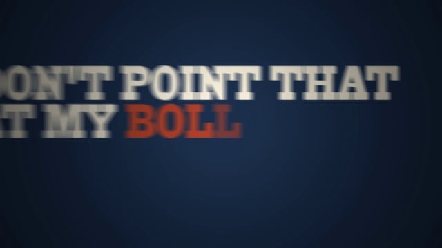 kinetic typography animation - lock and stock