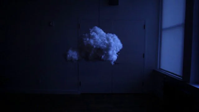 Thunderstorm cloud store lamp