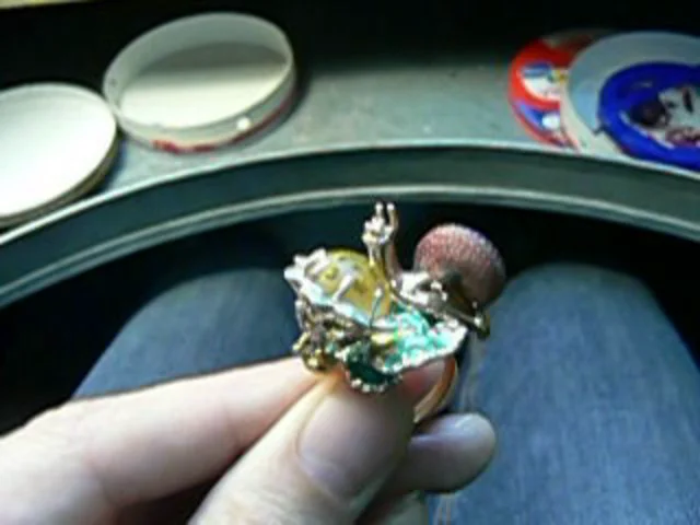 Cocktail ring &quot;Fuji wait&quot; by Victor Galitsin