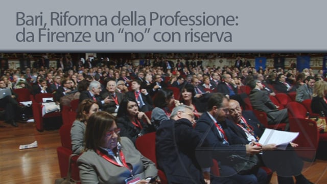 Bari, Riforma della Professione: da Firenze un 