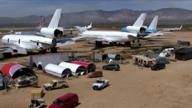 Ein Flugzeugfriedhof in der Wüste (2007)