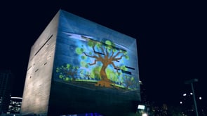 Perot Museum of Nature and Science Projection Mapping