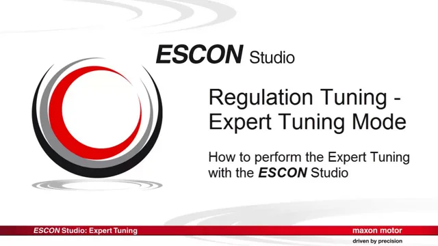 ESCON: Hints about manual control parameter tuning – maxon Support