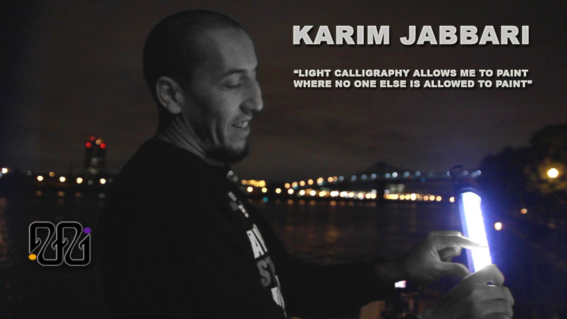 KARIM JABBARI -  Light Calligrapher
