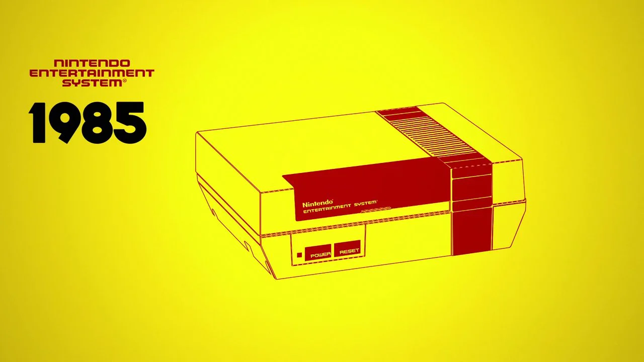任天堂のゲーム機の歴史をやたらポップでオサレな感じにまとめた