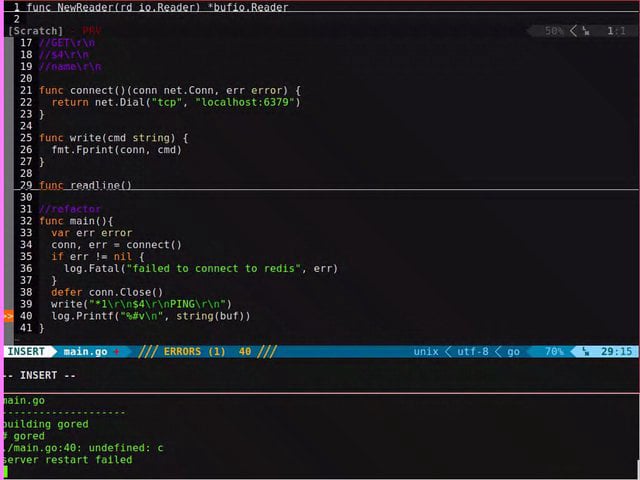 Implement a basic redis client in Go - 1 on Vimeo