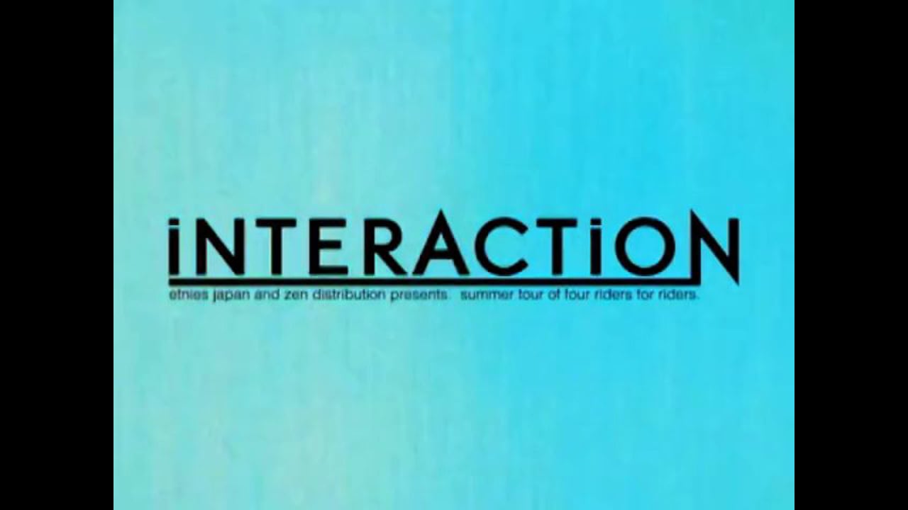 Etnies Japan team summer tour 2011 "INTERACTION" DVD Full length