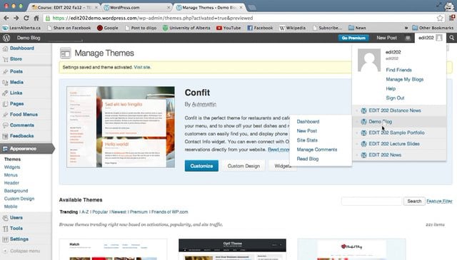 WordPress Tutorial on Vimeo