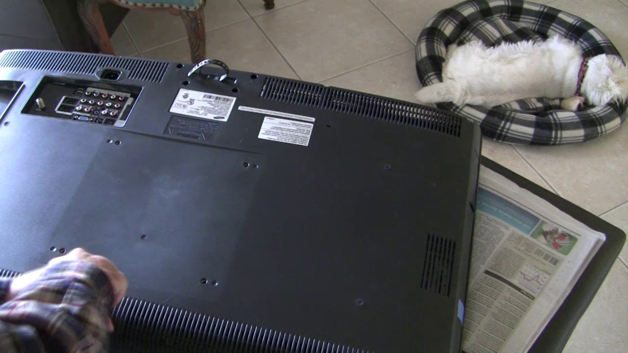 Samsung HDTV dead set repair on Vimeo