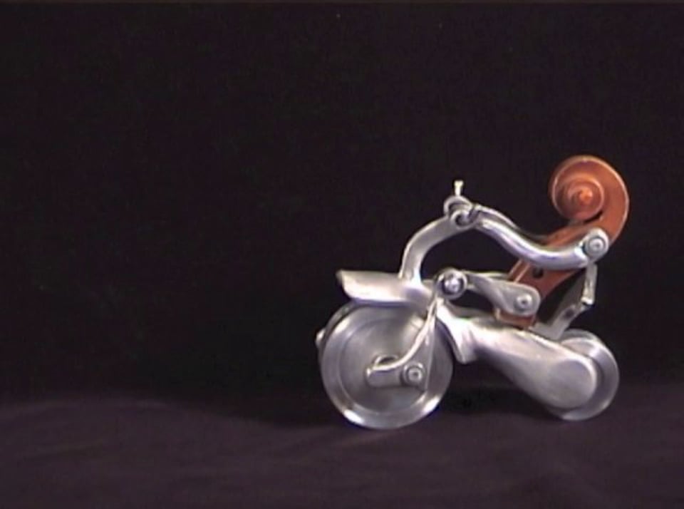 Bike in motion
