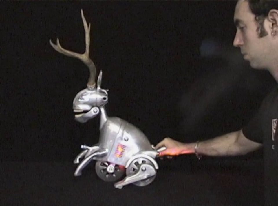 Attackalope in motion
