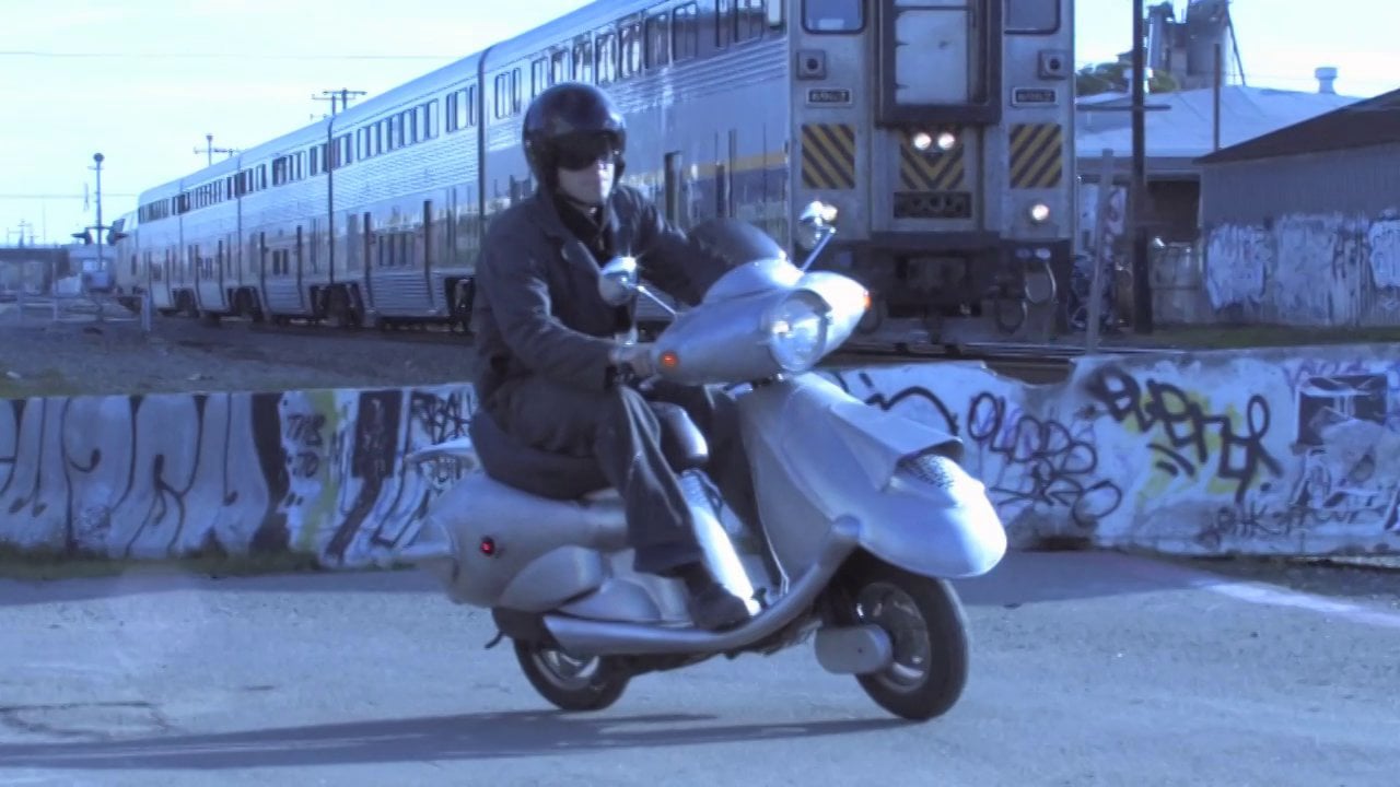 Quicksilver Scooter in motion
