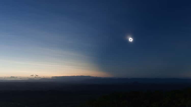 VIDEO: In Australia, A Total Solar Eclipse