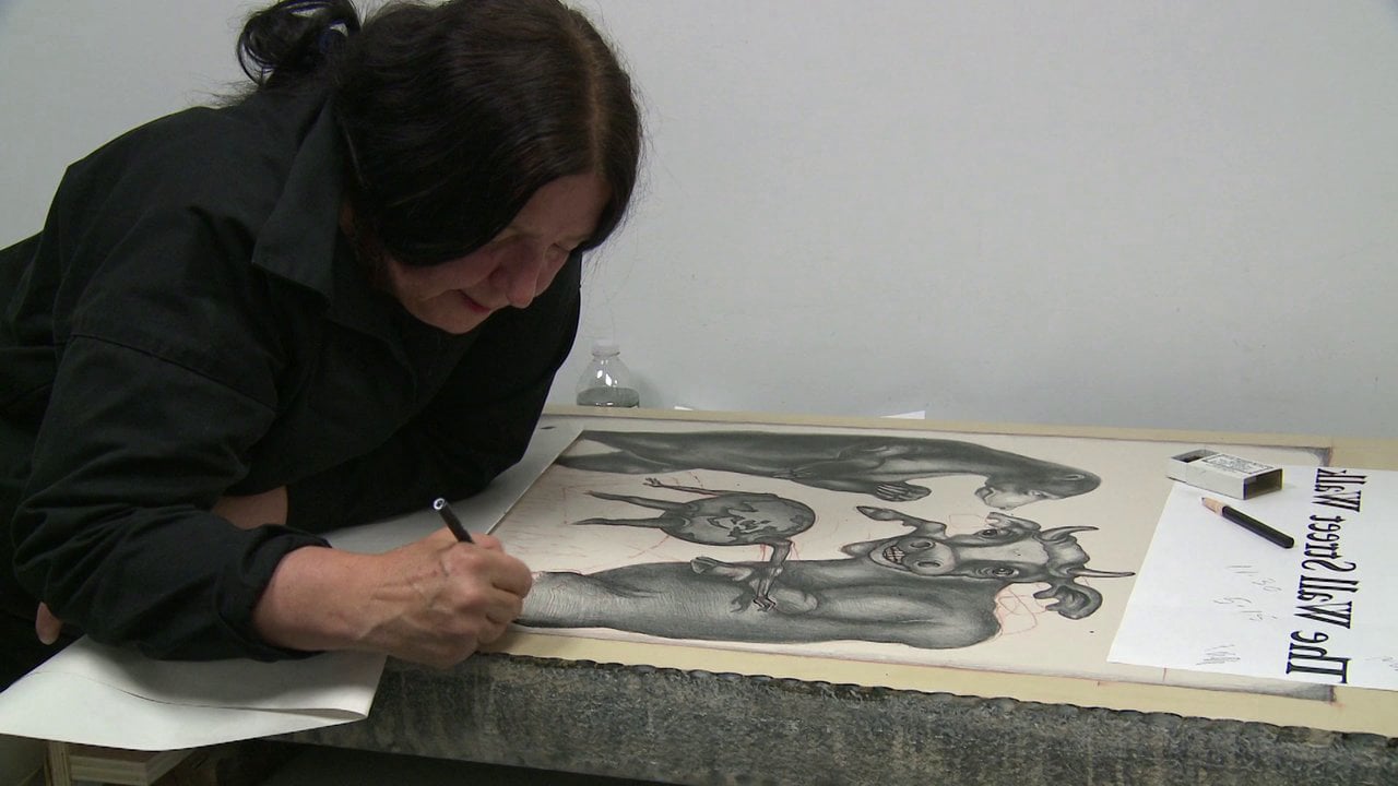 Sue Coe on Printmaking and the Power of Resistance Daily Plinth
