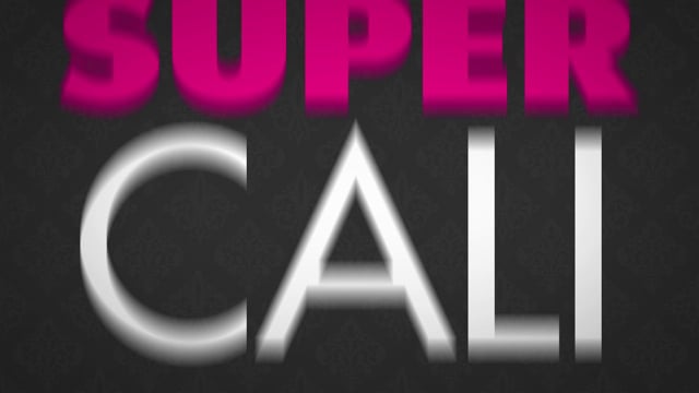 kinetic typography animation