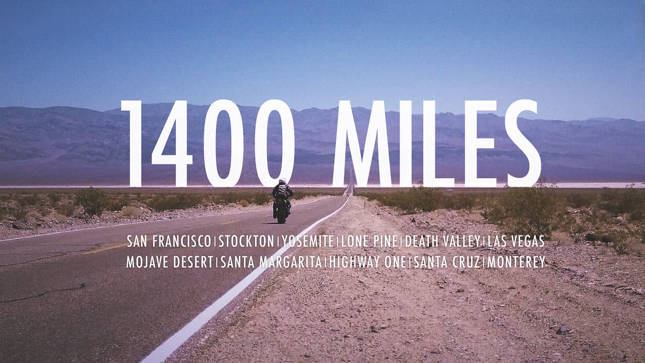 1400 MILES on Vimeo